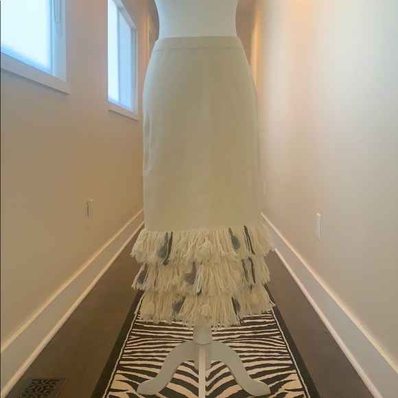 NWT - Tabula Rasa Fringe Skirt - Picture 3 of 8